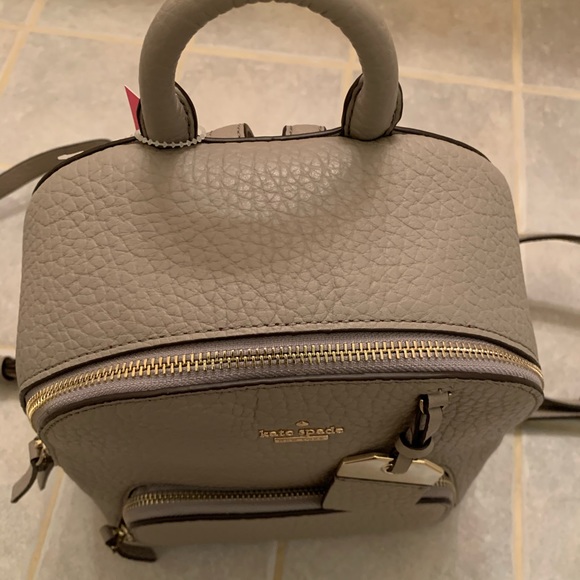 KATE SPADE YORK CARTER CADEN SOFT TAUPE BACKPACK - Picture 7 of 8
